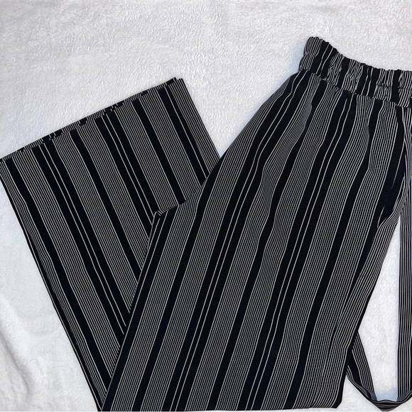 Cynthia Rowley wide, leg, striped pants - Picture 2 of 2